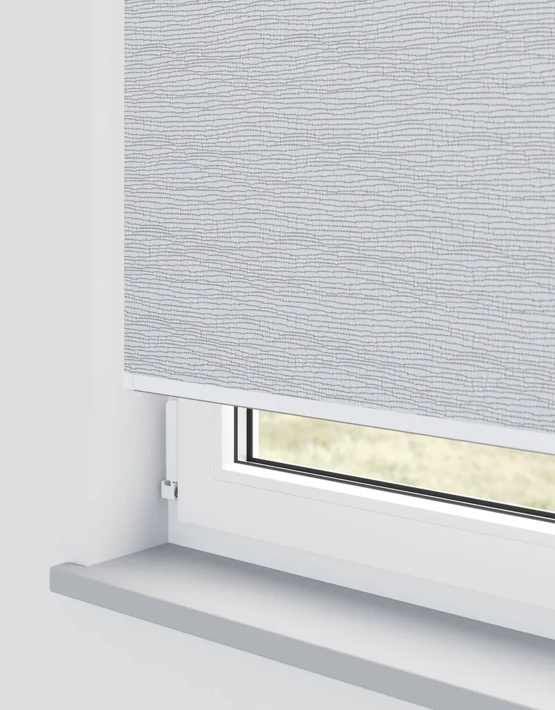 Alta Silver Electrical Roller Blind