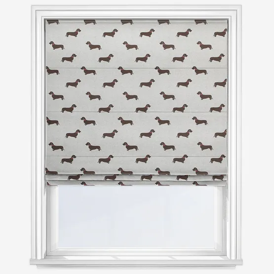 Emily Bond Basil Stone Roman Blind