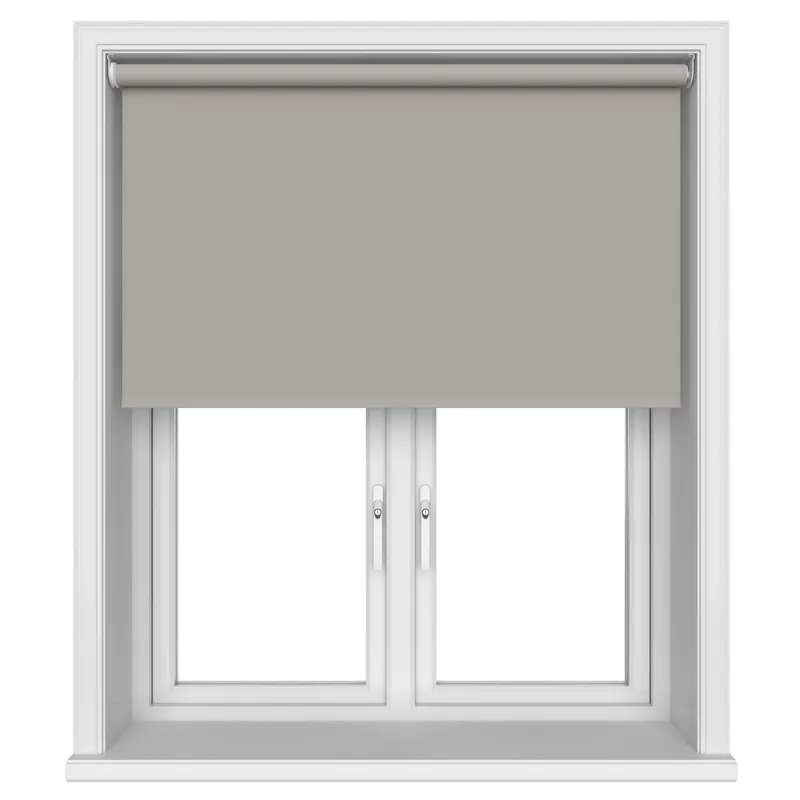 Radiance Blackout Granite Grey Motorised Roller Blind