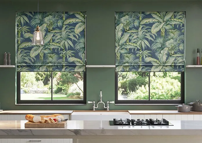 Tripura Sea Grove - Roman Blind