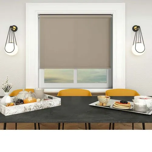 Origin Hessian Cordless Roller Blind