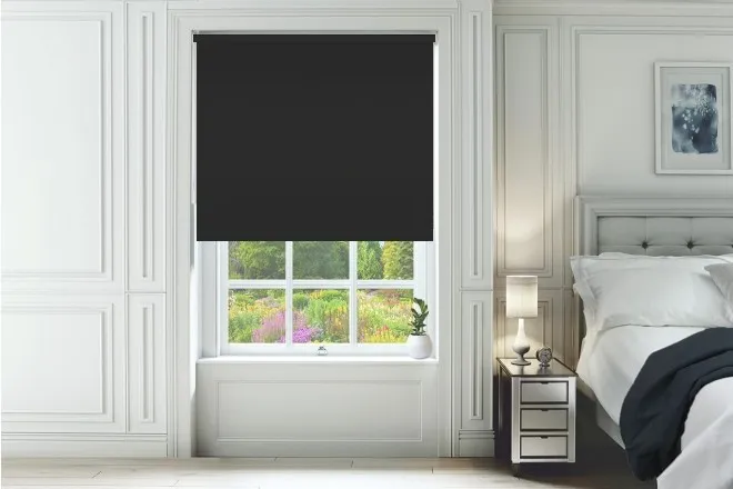 Primo Black - Roller Blind