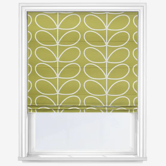 Orla Kiely Jumbo Linear Stem Seagrass Roman Blind