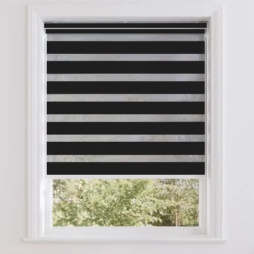 Vision Black Day & Night Roller Blinds