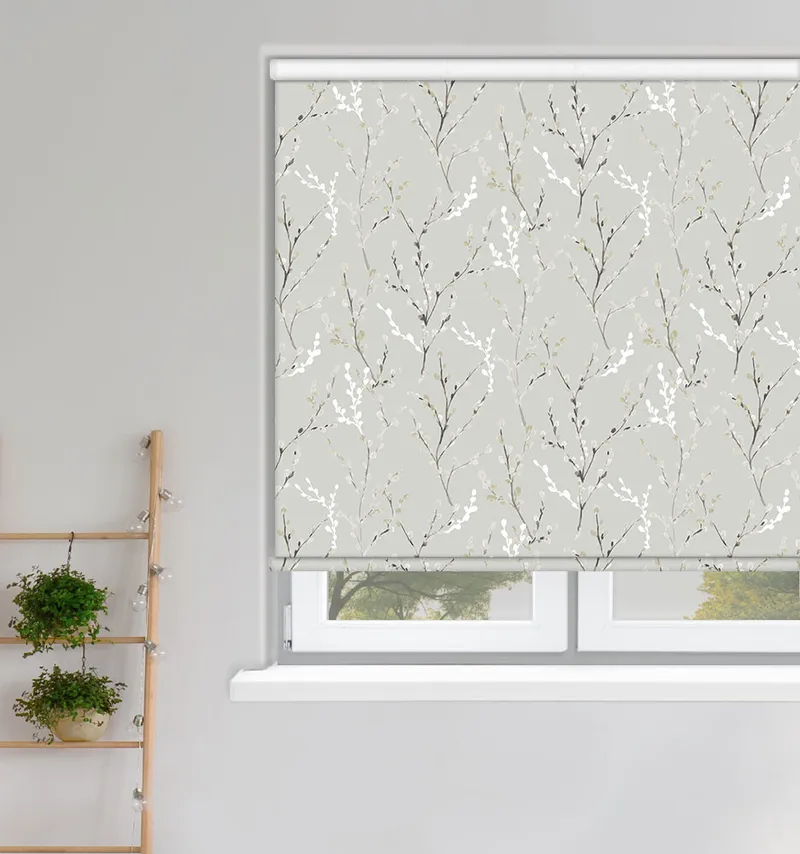 Willow Birch White Roller Blinds