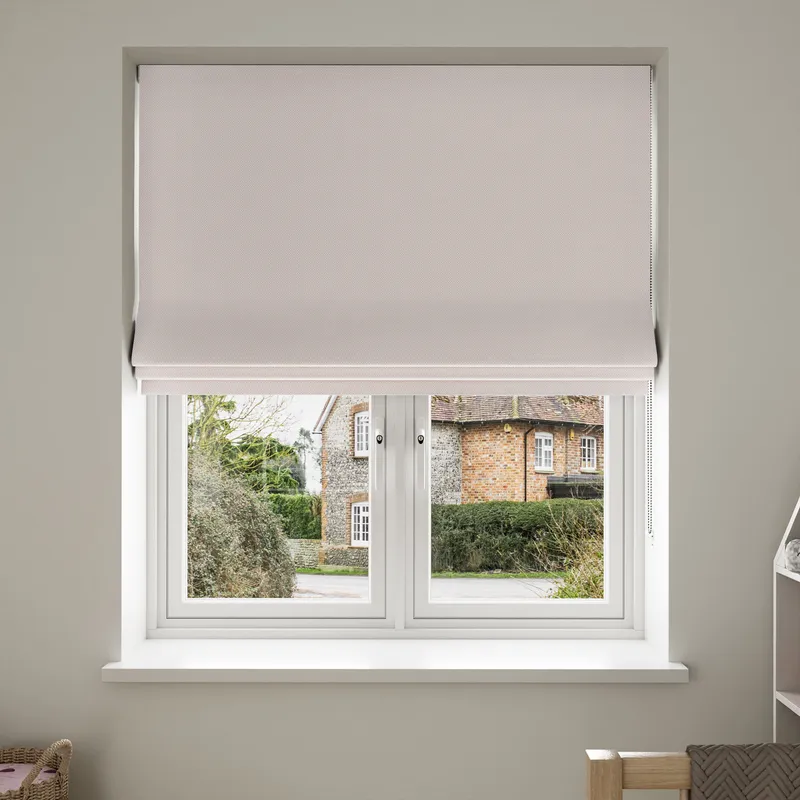Laura Ashley Wickerwork Coral Pink Blinds Uk