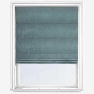Classique French Blue Roman Blind