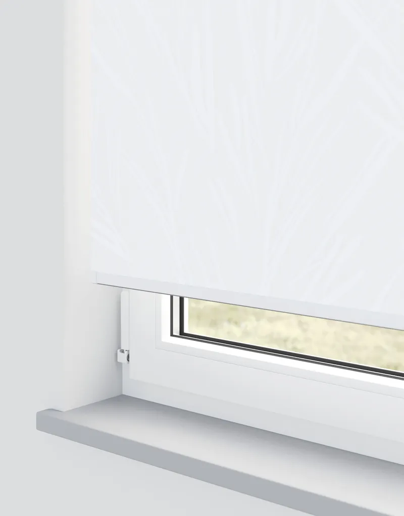 Loretta White Electrical Roller Blind