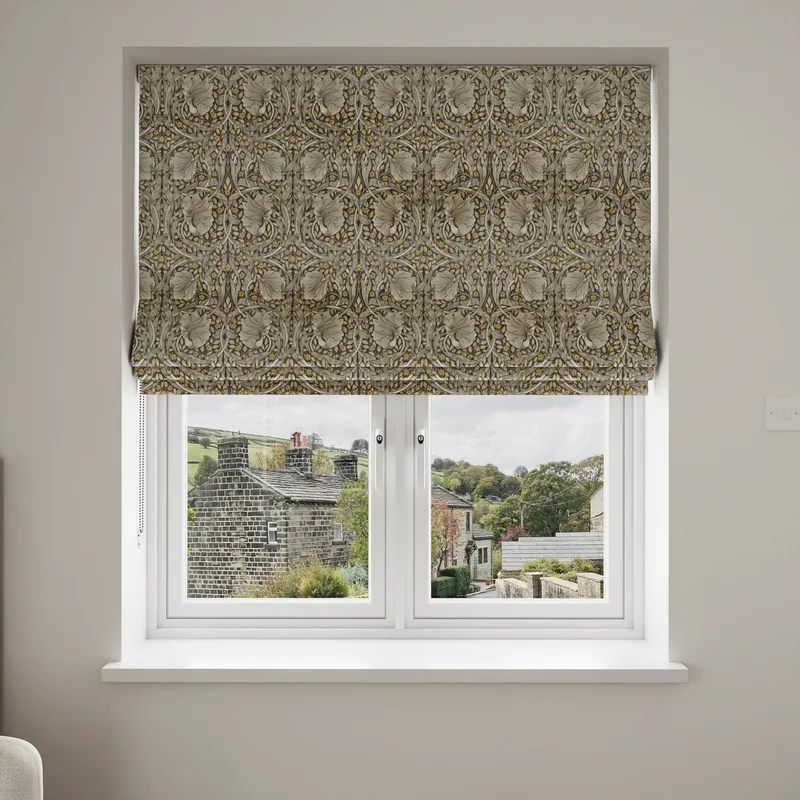 William Morris At Home Pimpernel Velvet Flint Blinds Uk
