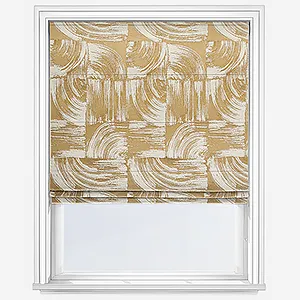 Camengo Moon Ocre Roman Blind