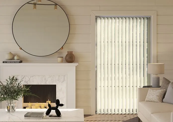Deanna Soft Cream - Vertical Blind