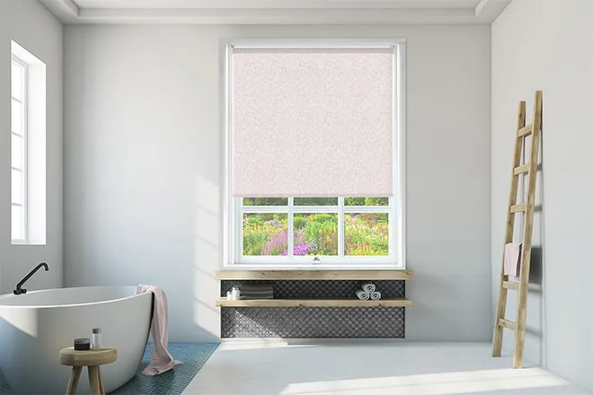 Beauty Blush - Vinyl Blackout Roller Blind