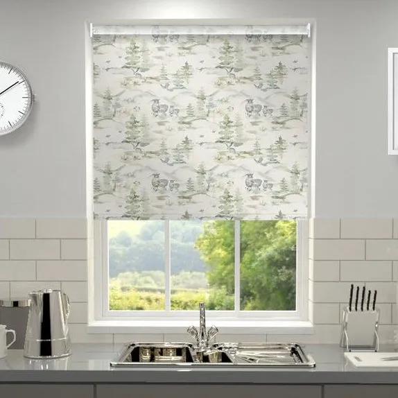 Sutherland Made To Measure Blackout Roller Blind Fern