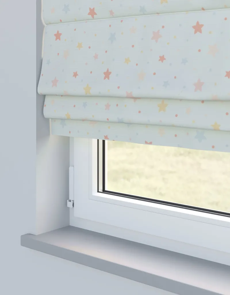 Arena Little Star Sorbet Roman Blind