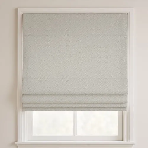 Arles Silver Deluxe Roman Blinds