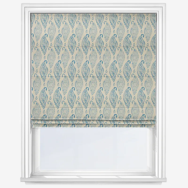Wollerton Cornflower Roman Blind