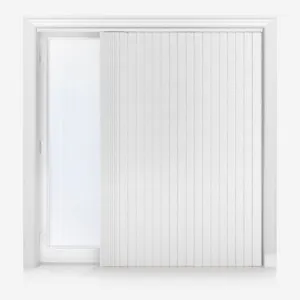 Motif White Vertical Blind
