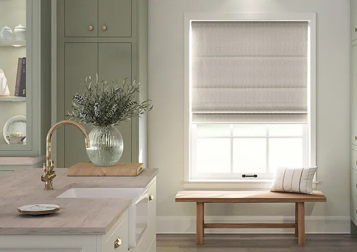 Braemar Gull Grey - Roman Blind