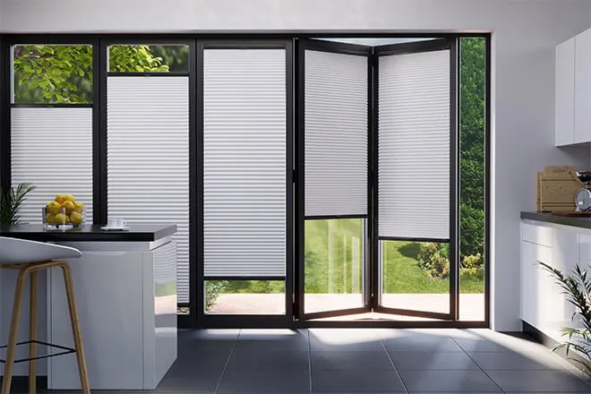Darcy White - Perfect Fit2frame Honeycomb Blackout Blind
