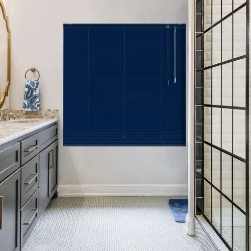 Navy Venetian Blind