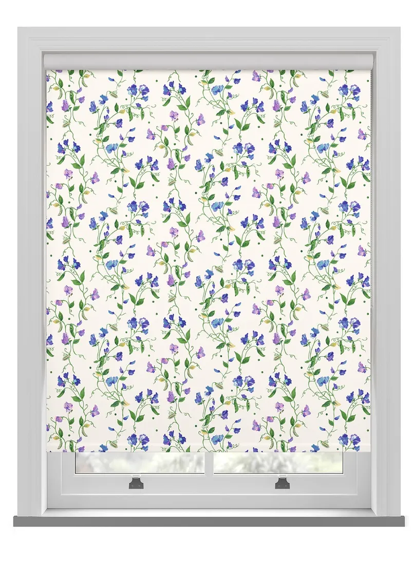 Cath Kidston Sweet Pea Purple Roller Blind
