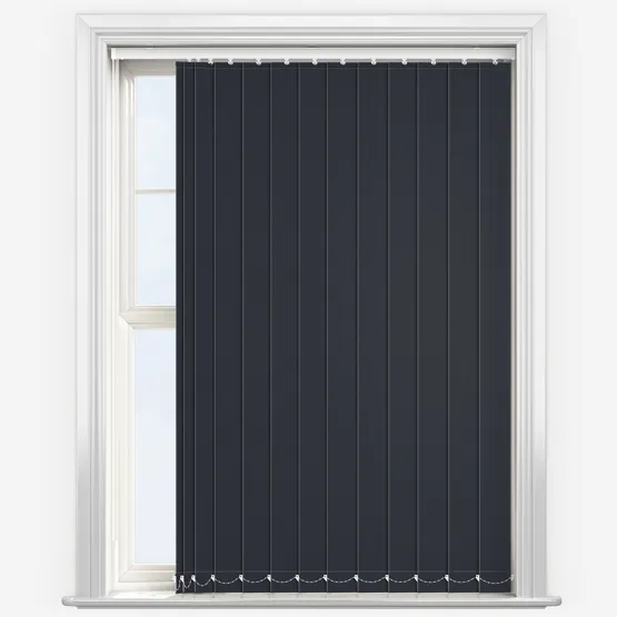 Carnival Blackout Anthracite Vertical Blind