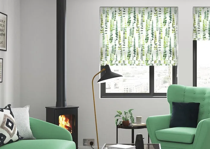 Santa Maria Botany Green - Roman Blind