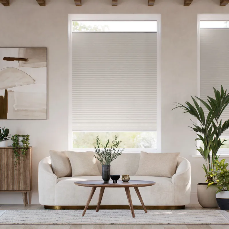 Stick On Duolight Grey Thermal Blind
