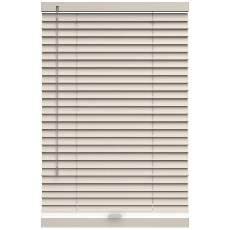 Quickstick Tradechoice Beige Real Wood Blinds Uk