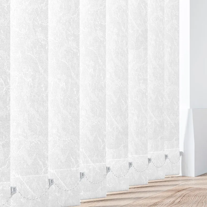 California White Vertical Blind