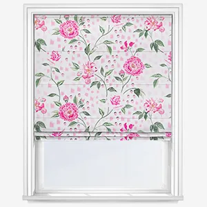 Cath Kidston Tea Rose Pink Roman Blind