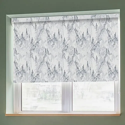 Melody Grey Light Filtering Roller Blinds