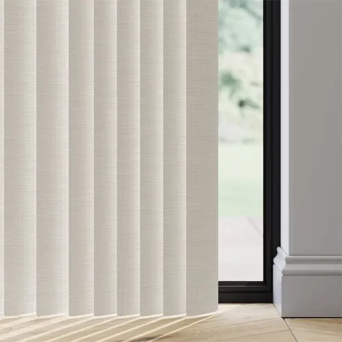 Tosca Sand Rigid Vertical Blinds