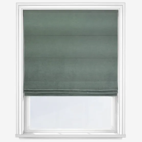 Belvoir Recycled Seafoam Roman Blind