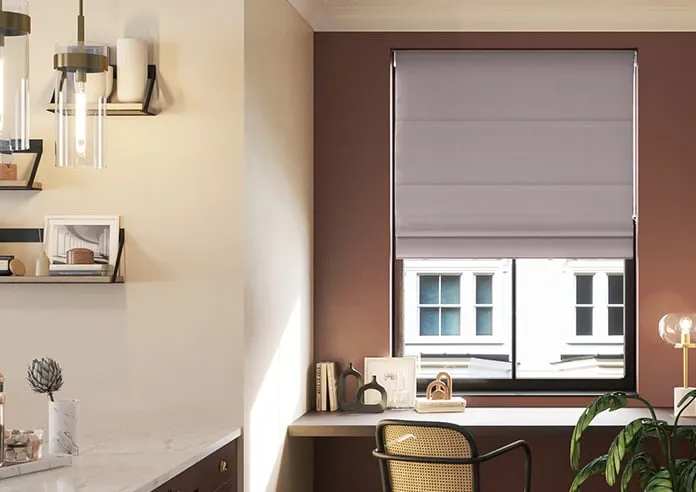 Ascot Lavender - Roman Blind