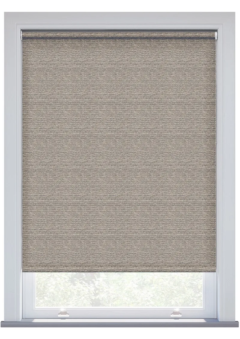 Antique Gold Tweed Twist Fit Roller Blind