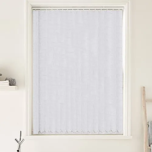 Boston Fr Silk (Moisture Resistant) Bathroom Vertical Blinds