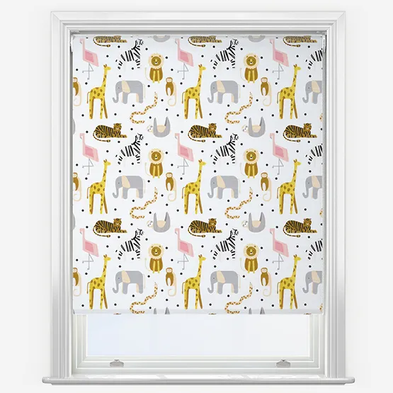 Sonova Studio Jungle Dot Pastel Roller Blind