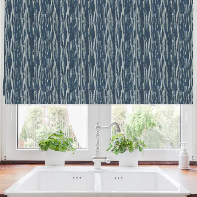 Lucerne Made To Measure Roman Blind Ink
