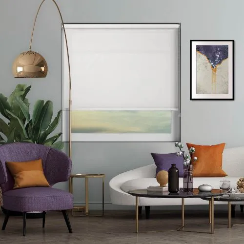 Origin White Roller Blind