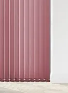 Burst Blushed Plum Vertical Blind