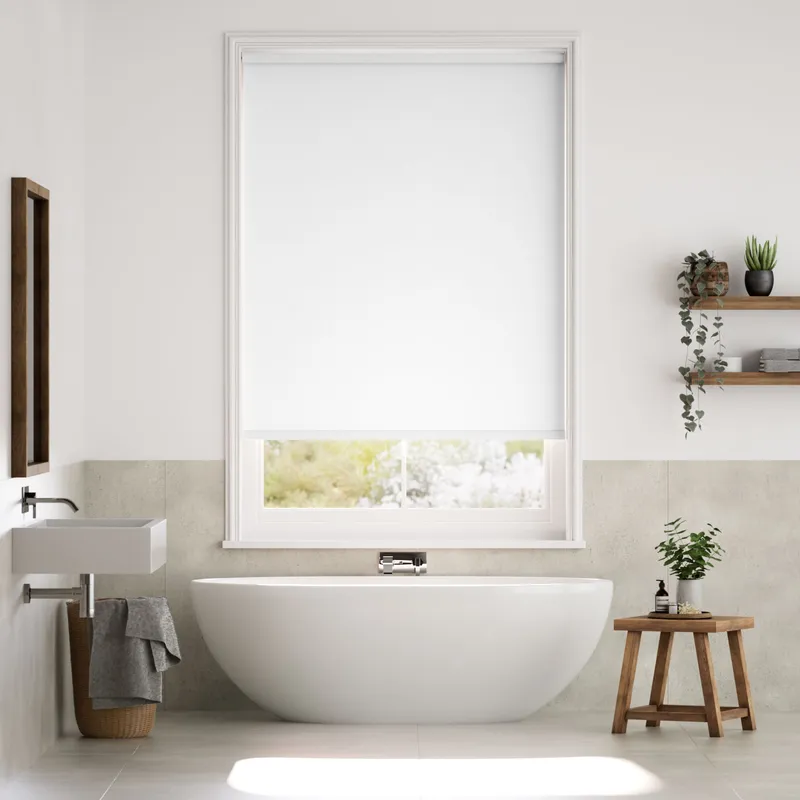 Pvc Blackout White Roller Blind