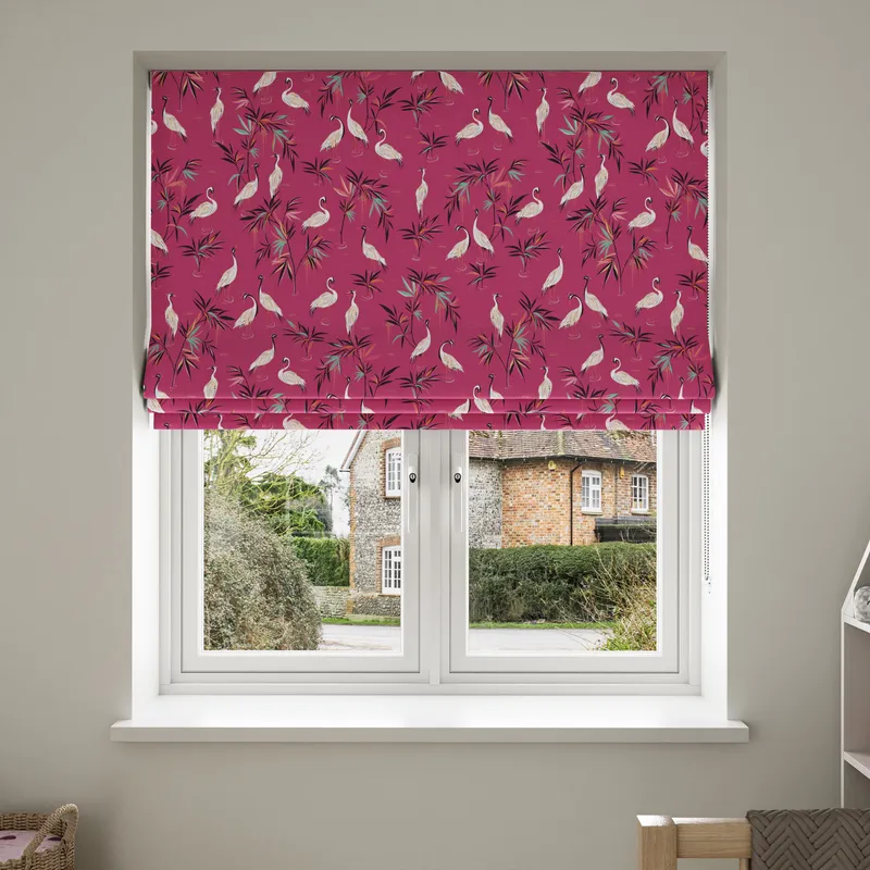 Sara Miller Heron Fuchsia Blinds Uk