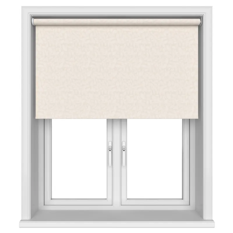 Thicket Blackout Soft Pearl Motorised Roller Blind