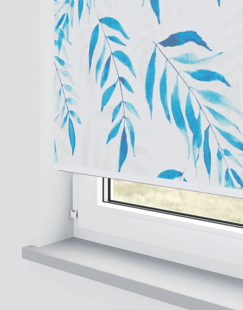 Clarice Azure Electrical Roller Blind