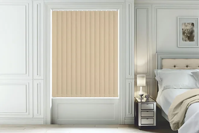 Canvas Gold - Textured Vertical Blind