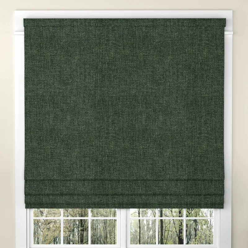 Ante Decor Fjord Made To Measure Roman Blind Winter Moss