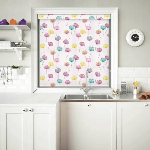 Odi Plum Pelmet Roller Blind - Stylish Window Treatment