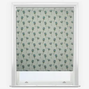 Emily Bond Cornflower Blue Roller Blind