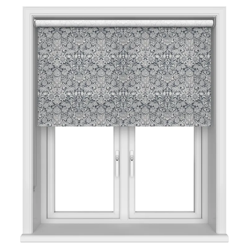 William Morris At Home Sunflower Indigo Blinds Uk